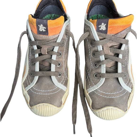 Like New Women’s Brown & Orange Sneakers Size 7 - Picture 12 of 12